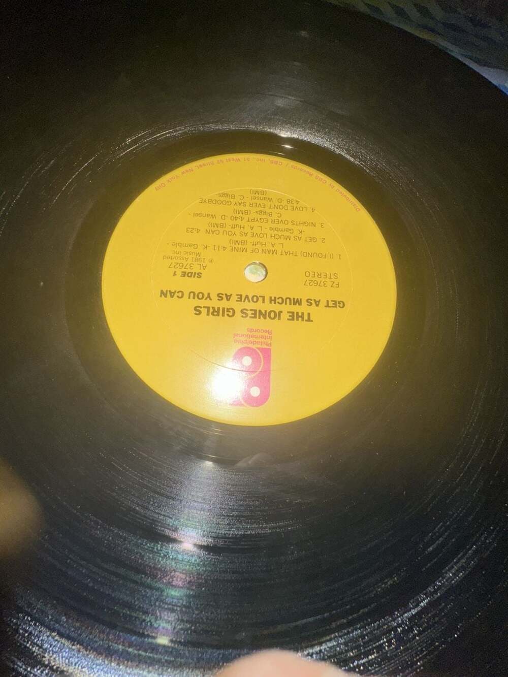 The Jones Girls - Get As Much Love As You Can Vinyl LP Record (1981)